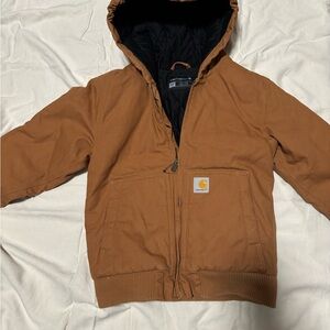 Carhartt Kids Brown Hooded Jacket